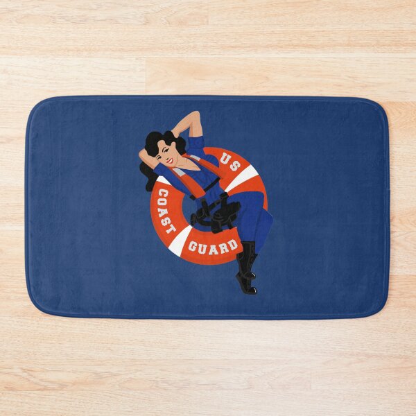 Item preview, Coast Guard Lifering Black Pinup designed and sold by AlwaysReadyCltv.