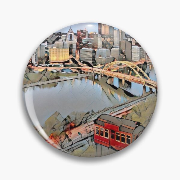Item preview, Pittsburgh Skyline designed and sold by Marlene Watson-Hall.
