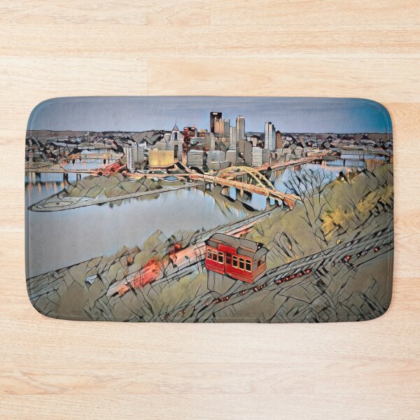 Item preview, Pittsburgh Skyline designed and sold by Marlene Watson-Hall.
