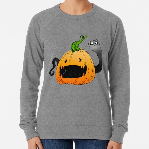 Pumpkin Spirit (color) Lightweight Sweatshirt