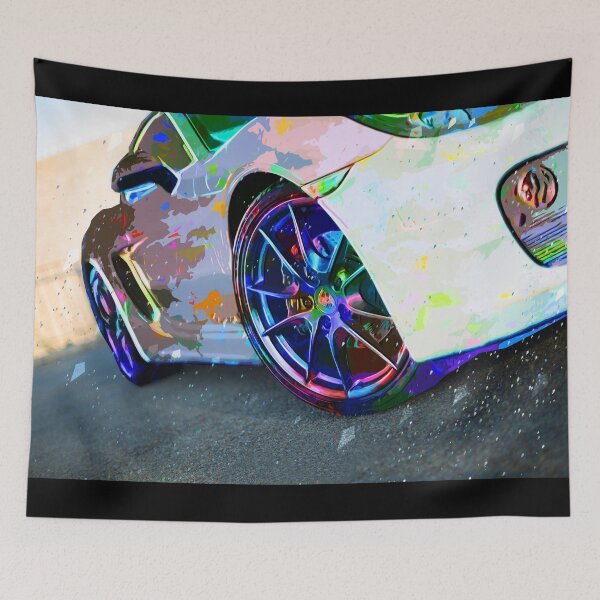 Item preview, Porsche Cayman Wheel - Abstract designed and sold by The Rendgarth Design Company.