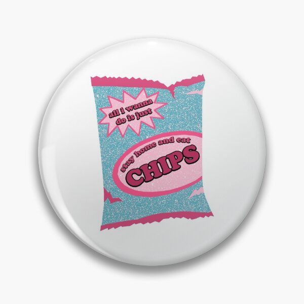 Item preview, all i wanna do is just stay home and eat chips designed and sold by Stickers by AT.