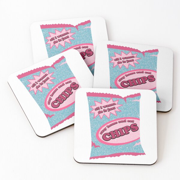 Item preview, all i wanna do is just stay home and eat chips designed and sold by Stickers by AT.