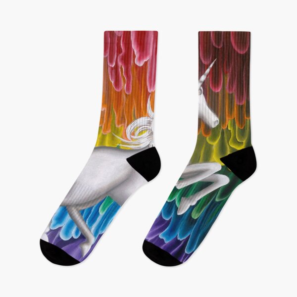 Item preview, Rainbow Unicorn designed and sold by thaddeus-art.