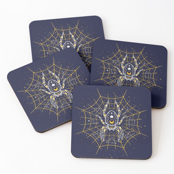 Item preview, Celestial Spider on Starry Web designed and sold by M. "Moth Monarch" Capaldi.