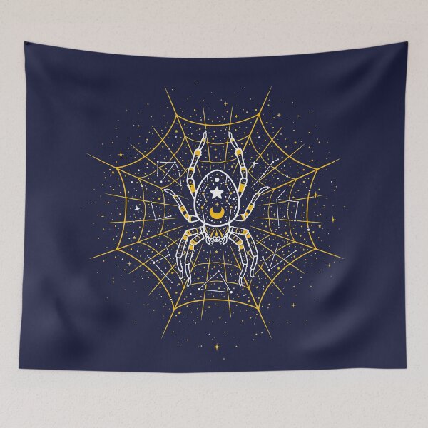 Item preview, Celestial Spider on Starry Web designed and sold by M. "Moth Monarch" Capaldi.