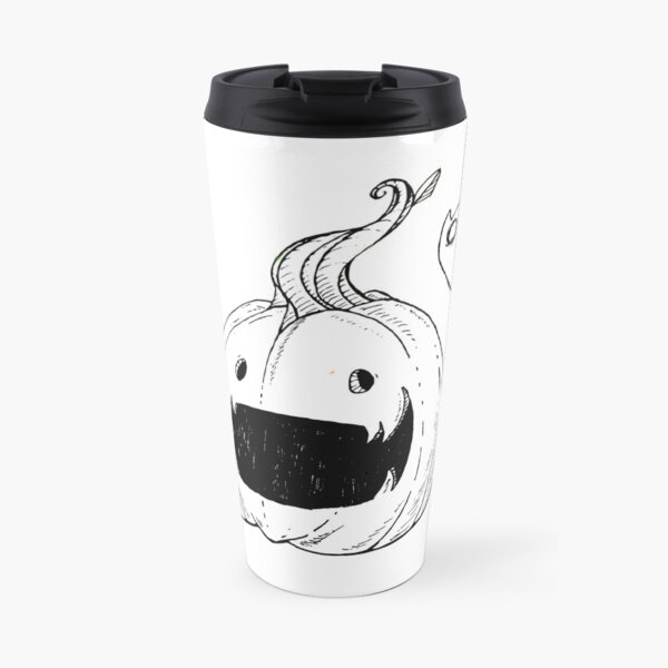 Pumpkin Spirit (White) Travel Mug