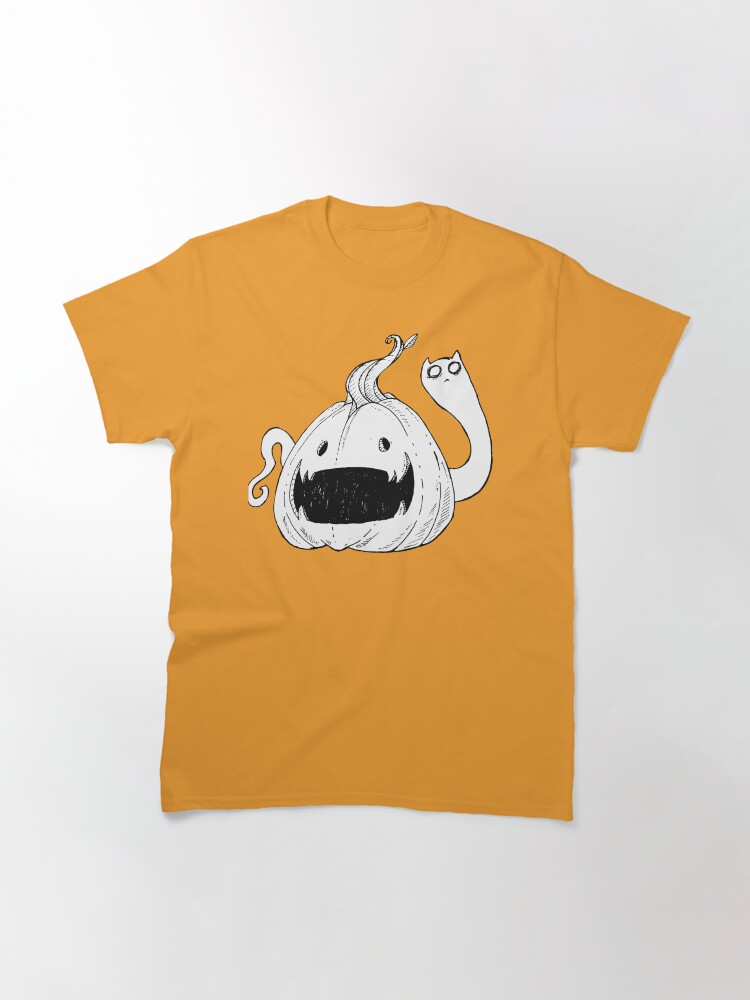 Alternate view of Pumpkin Spirit (White) Classic T-Shirt