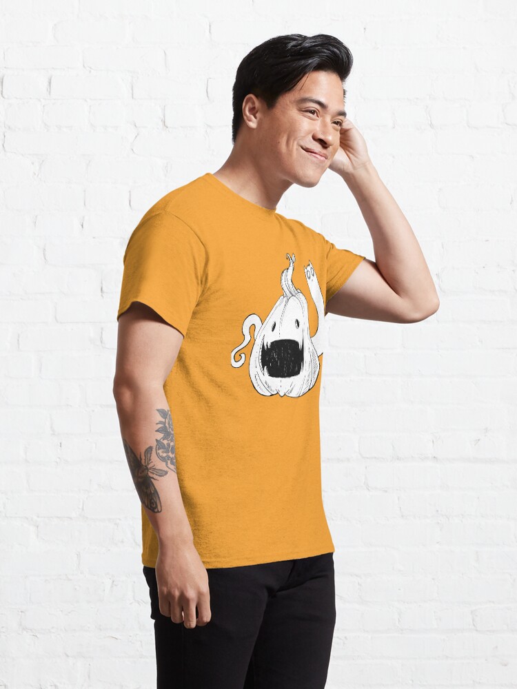 Alternate view of Pumpkin Spirit (White) Classic T-Shirt