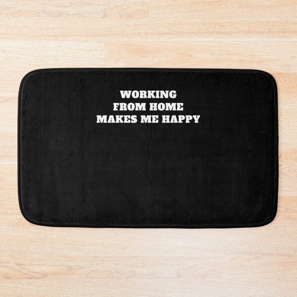 Item preview, Working From home makes me happy remote work designed and sold by Jeangel97.