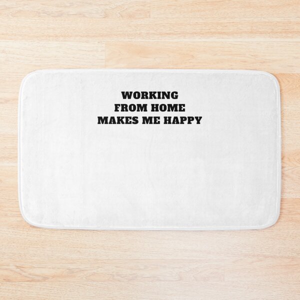 Item preview, Working From home makes me happy remote work designed and sold by Jeangel97.