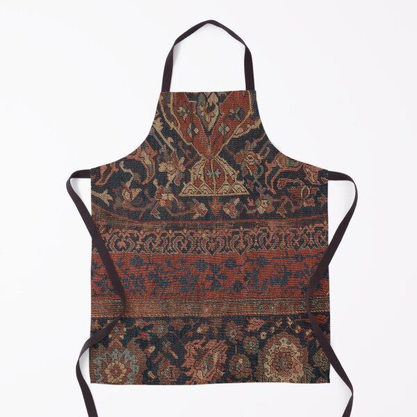 Item preview, Boho Chic Dark III // 17th Century Colorful Medallion Red Blue Green Brown Ornate Accent Rug Pattern designed and sold by vintagepatterns.
