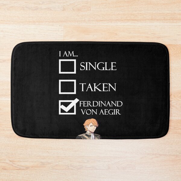 Item preview, I Am Ferdinand Von Aegir Single Taken Fire Emblem Three Houses designed and sold by EnglandIsMyCity.