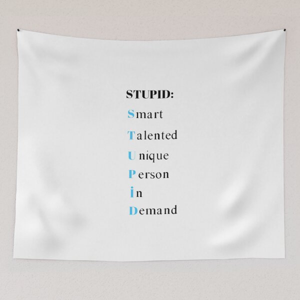 Item preview, funny definition of the word stupid  designed and sold by rejebolla.