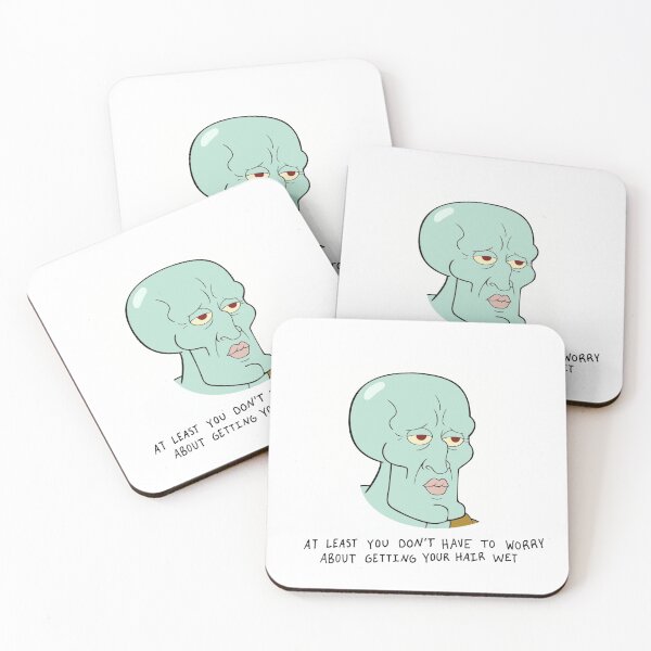 Item preview, Handsome Squidward Bald Joke designed and sold by Lexi Rydland.