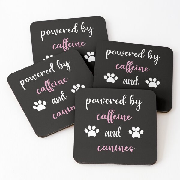 Item preview,  Powered By Caffeine And Canines designed and sold by All in One  Design.