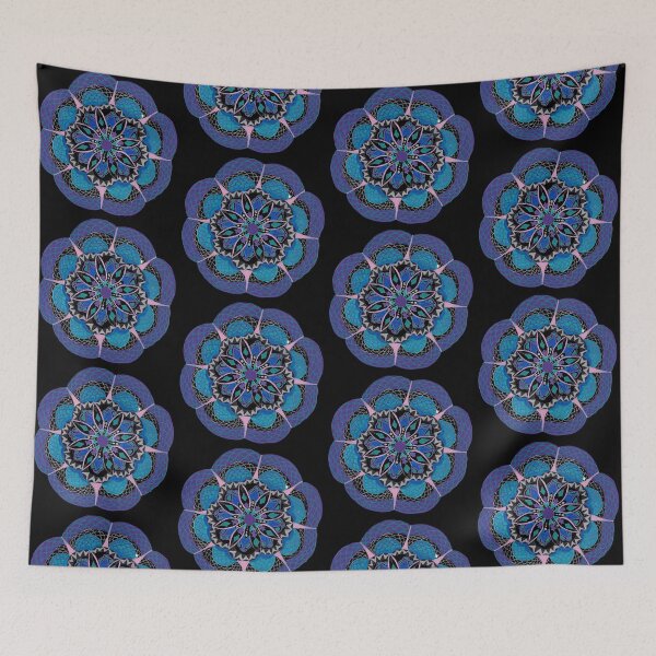 Item preview, Mermaid Mandala Purple and Teal designed and sold by KStevensonart.