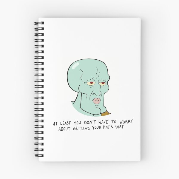 Item preview, Handsome Squidward Bald Joke designed and sold by Lexi Rydland.