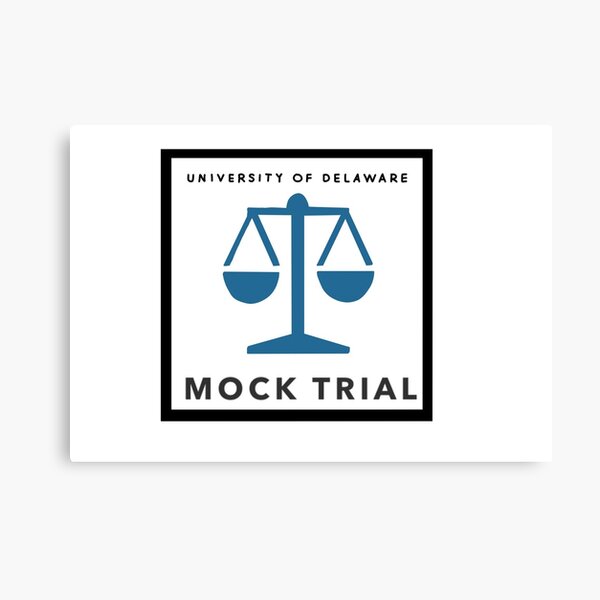ud mock trial Canvas Print