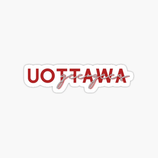 U Ottawa Gee-Gees Sticker
