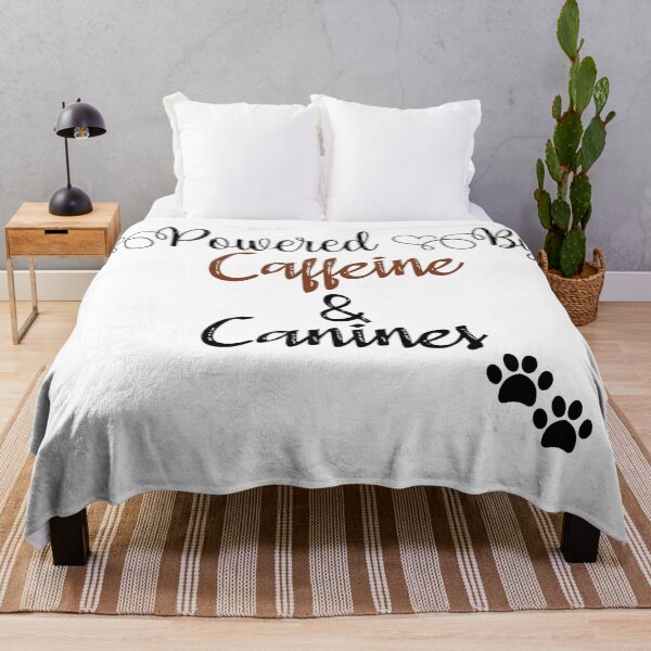 Item preview, Powered By Caffeine And Canines designed and sold by All in One Design.