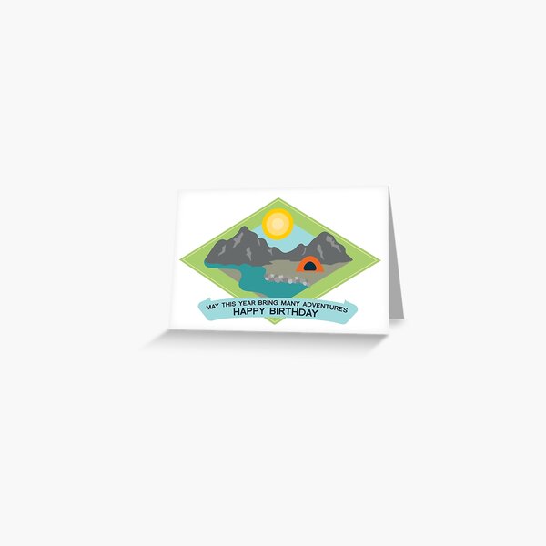 Adventure Birthday Greeting Card