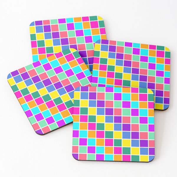 Item preview, Coloured grid designed and sold by apis-florea.