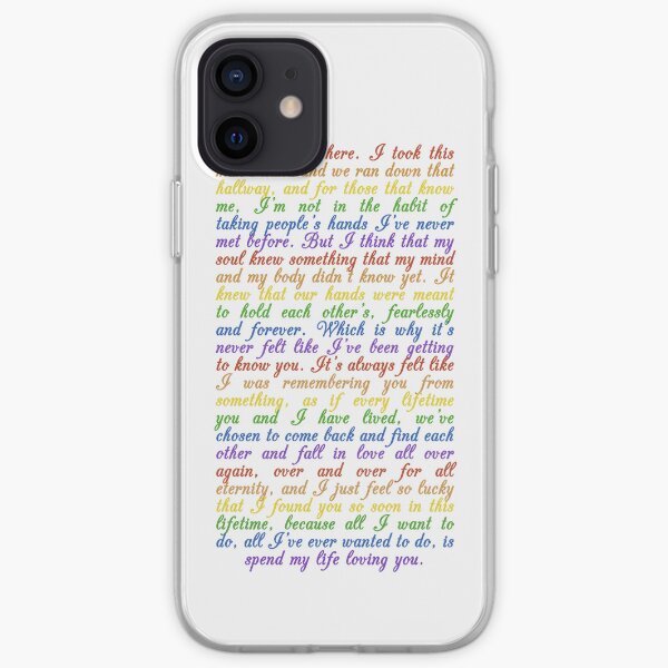 The Speech (iPhone 5/s) iPhone Soft Case