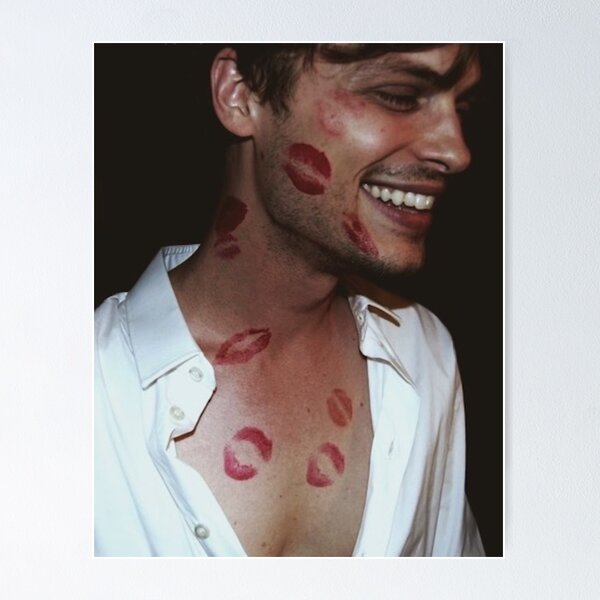 Item preview, matthew gray gubler lipstick stains designed and sold by zaynabsiddiqui.