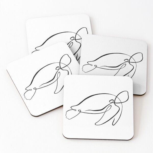Item preview, One Line Sea Turtle designed and sold by KaelaRebeccaArt.