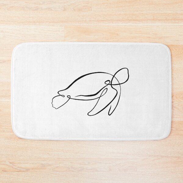 Item preview, One Line Sea Turtle designed and sold by KaelaRebeccaArt.