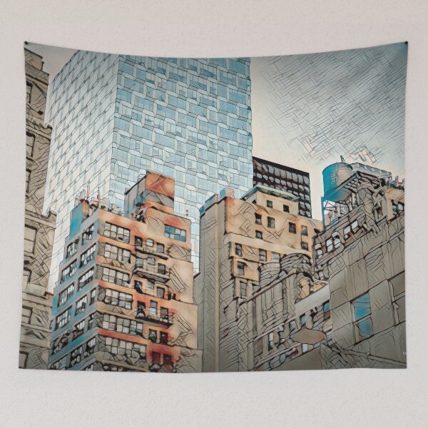 Item preview, Rockefeller Center designed and sold by Marlene Watson-Hall.