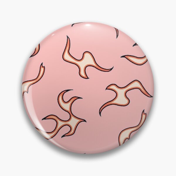 Item preview, pastel pink flames designed and sold by simptrash.