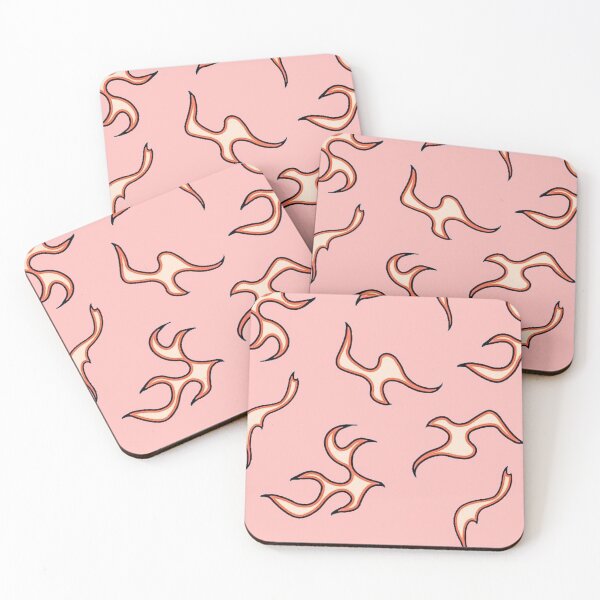Item preview, pastel pink flames designed and sold by simptrash.