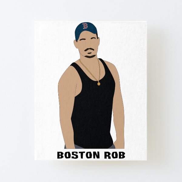 Boston Rob Canvas Mounted Print