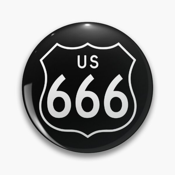 Route 666 Pins And Buttons Redbubble - roblox route 666