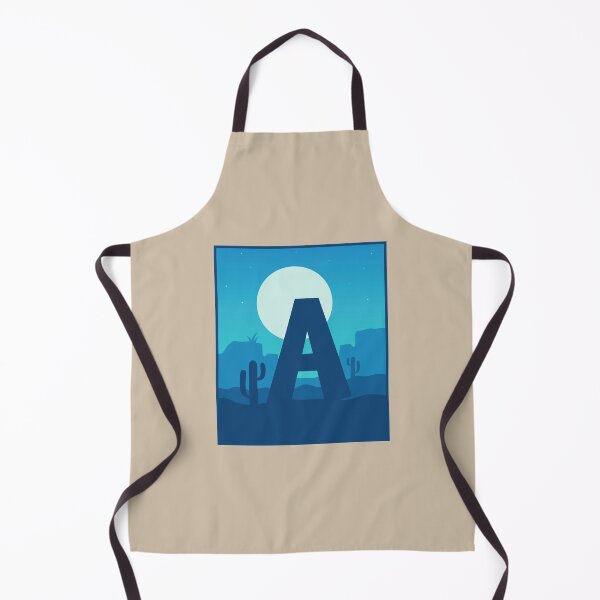 Item preview, Letter A - Blue Sky at Night designed and sold by pixelinga.