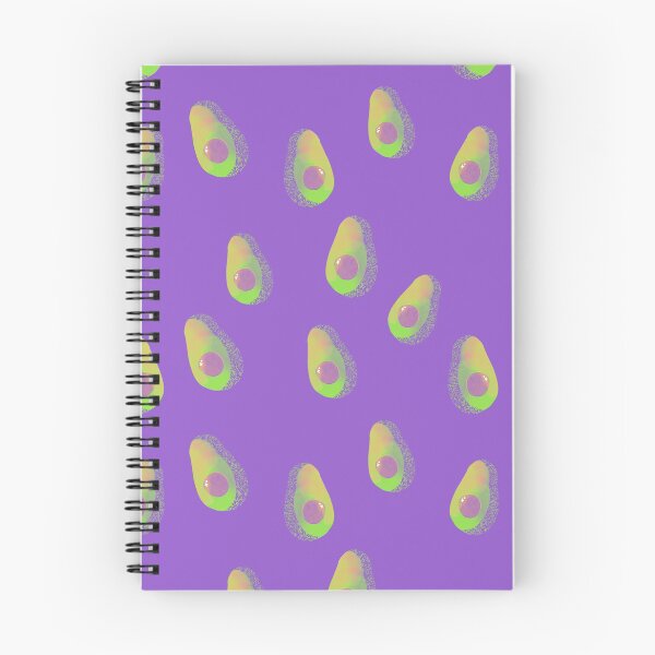Item preview, Avocado Scatter - Bright Purple designed and sold by TheCurioTable.