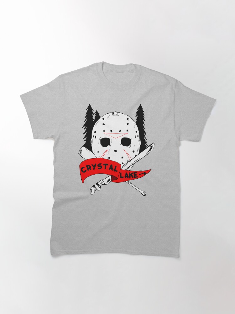 Alternate view of Crystal Lake Cross Classic T-Shirt