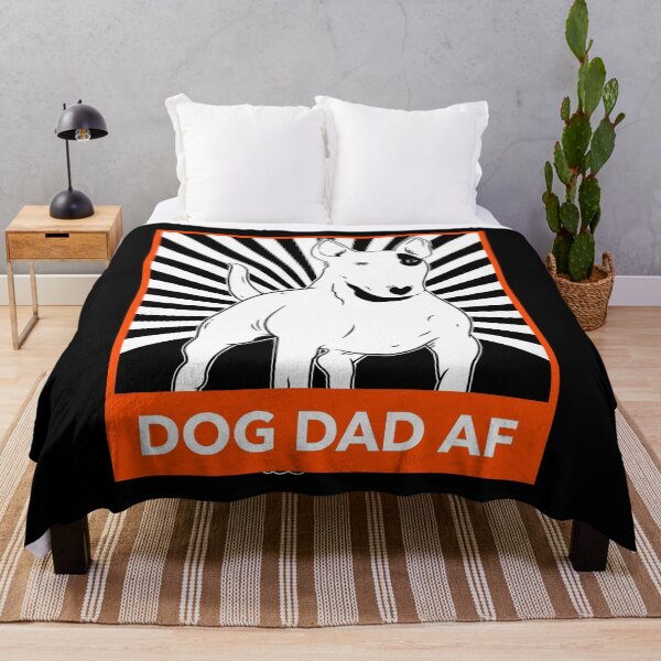 Item preview, Dog Dad AF Red designed and sold by CarpeDiemLife.