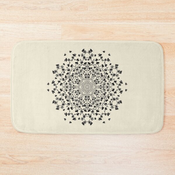 Item preview, Bee Mandala designed and sold by HappyThoughts85.