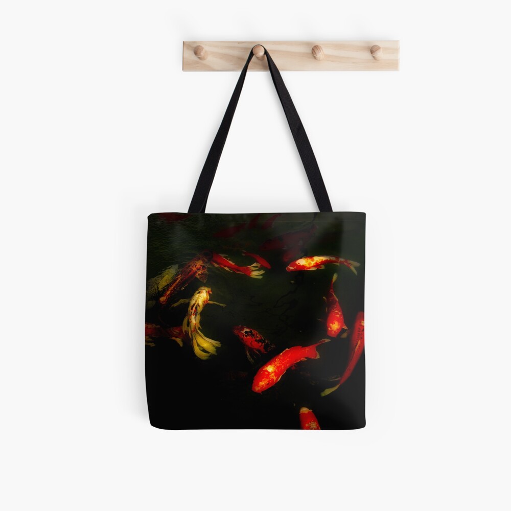 Koi pond Tote Bag