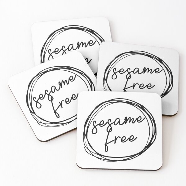 Item preview, Sesame-Free Food Allergy Awareness designed and sold by lilytepper.
