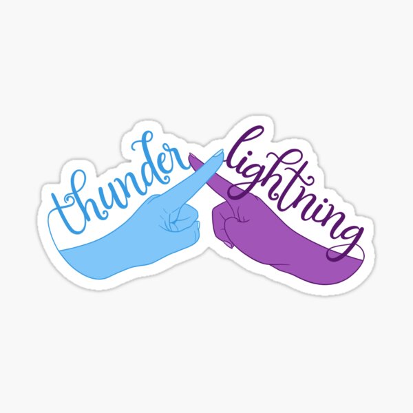 Girl Meets World - Thunder Lightning - Amitié Sticker