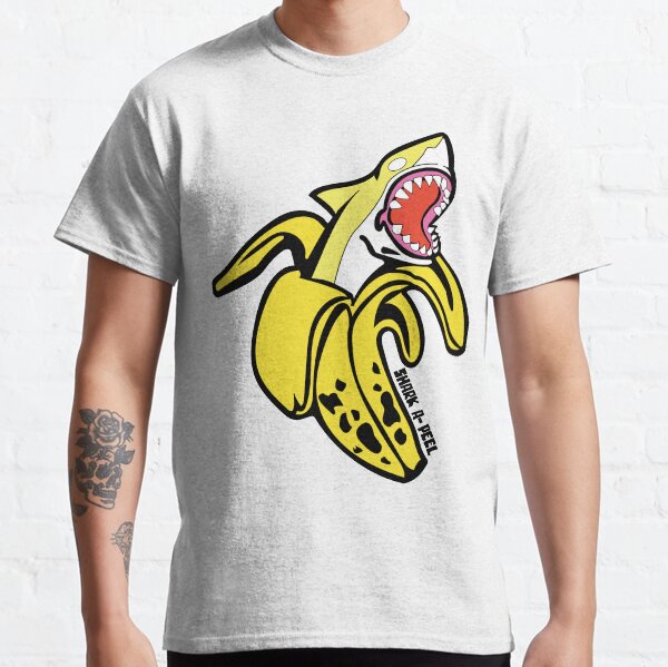 shark banana shirt