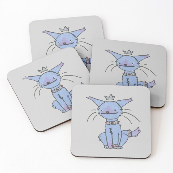 Item preview, Derp King Cat Gel Pen :: Canines and Felines designed and sold by Platinumfrog.