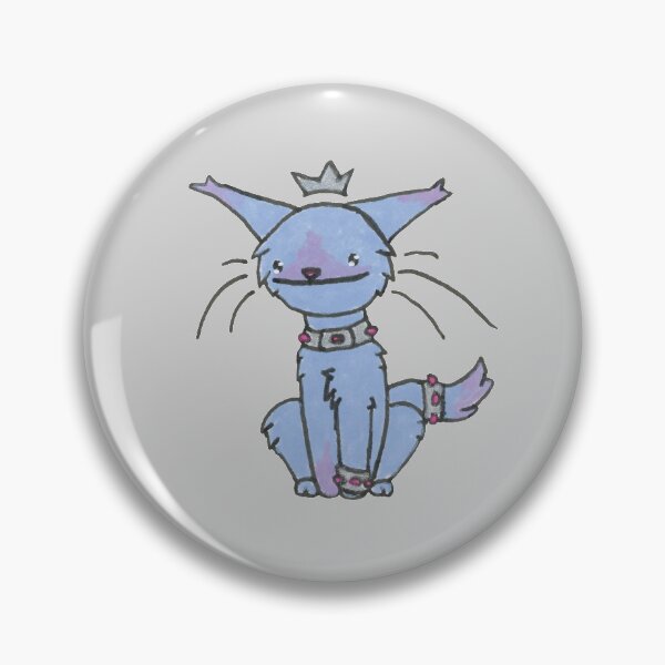 Item preview, Derp King Cat Gel Pen :: Canines and Felines designed and sold by Platinumfrog.