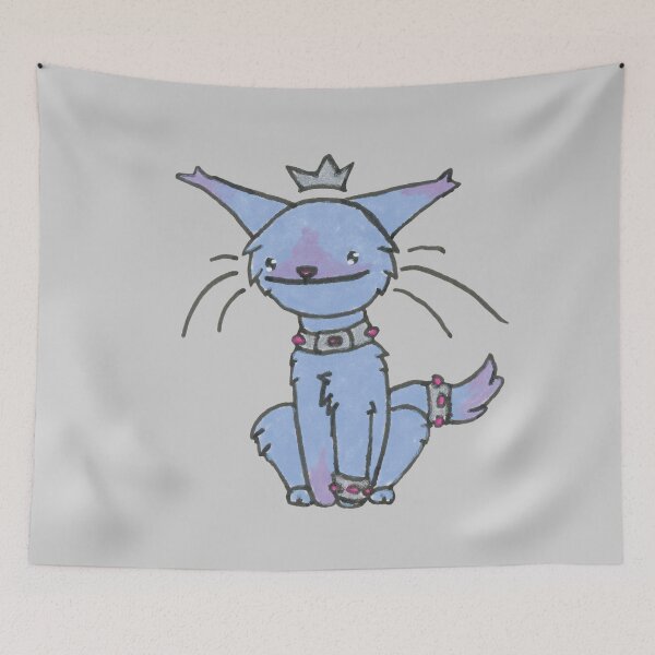 Item preview, Derp King Cat Gel Pen :: Canines and Felines designed and sold by Platinumfrog.