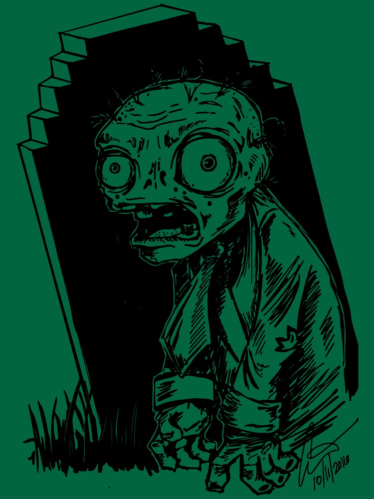 8-Bit Zombie by CorianderDez