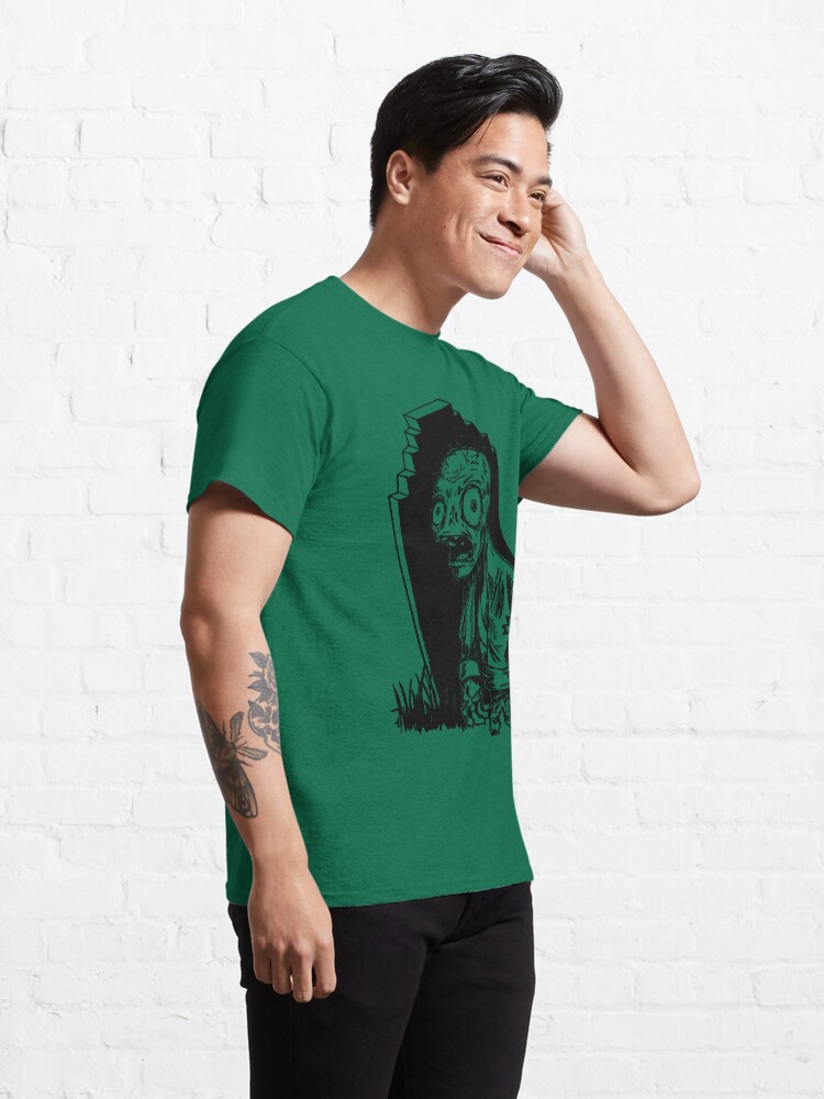 Alternate view of 8-Bit Zombie Classic T-Shirt